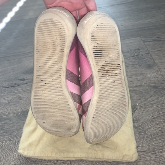 Patent leather Burberry sneakers - Picture 8 of 9